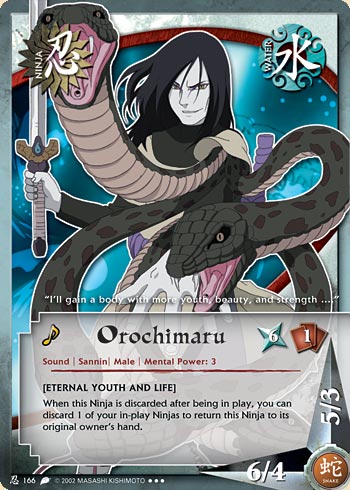 Orochimaru — Naruto CCG card n166