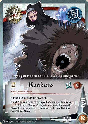 Kankuro — Naruto CCG card n170