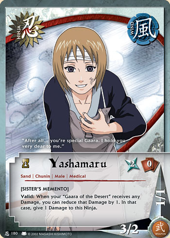 Yashamaru — Naruto CCG card n180