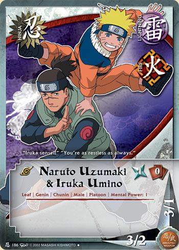 Naruto Uzumaki & Iruka Umino — n186
