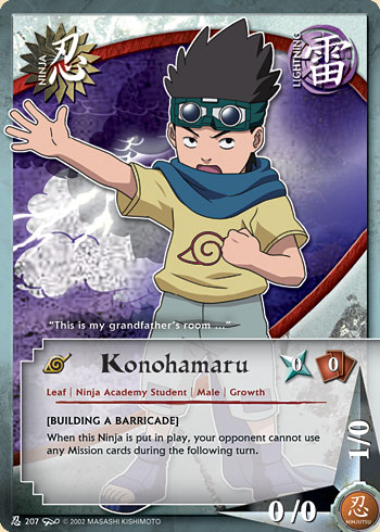 Konohamaru — Naruto CCG card n207