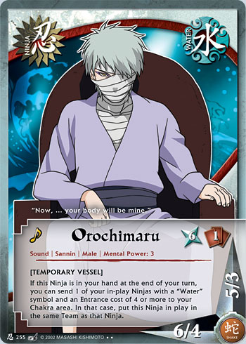 Orochimaru — Naruto CCG card n255
