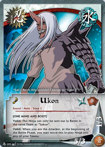 Ukon — Naruto CCG card n265