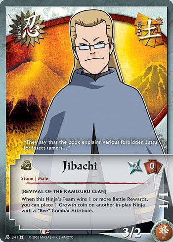 Jibachi — Naruto CCG card n341
