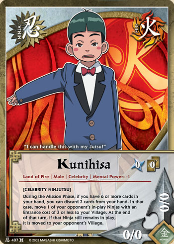 Kunihisa — Naruto CCG card n407