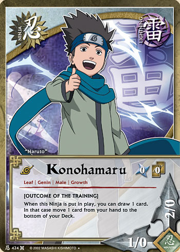 Konohamaru — Naruto CCG card n424
