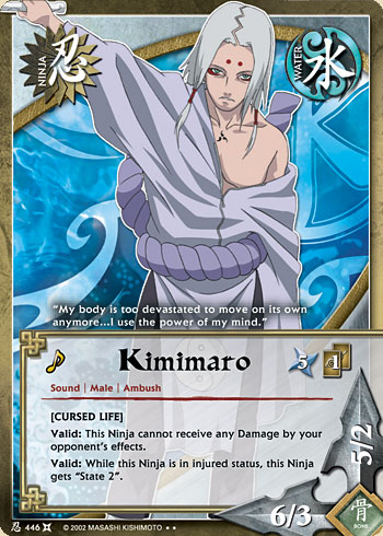 Kimimaro — Naruto CCG card n446