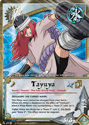 Tayuya — Naruto CCG card n459