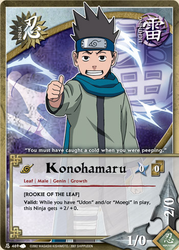 Konohamaru — Naruto CCG card n469