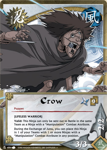 Crow — Naruto CCG card n484