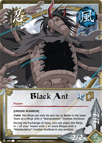 Black Ant — Naruto CCG card n485