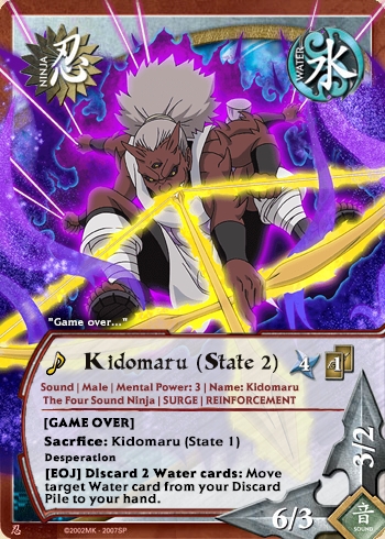 Kidomaru (State 2) — Naruto CCG card n5024