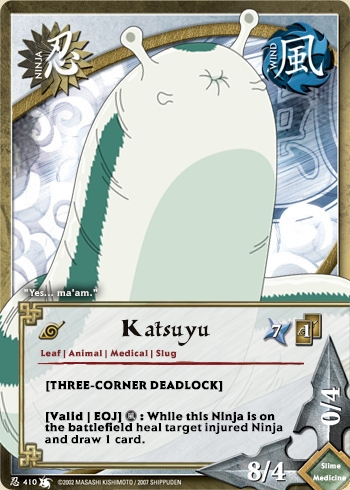 Katsuyu — Naruto CCG card n5025