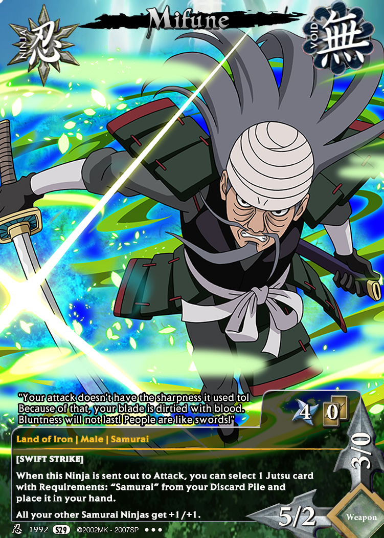 Mifune — Naruto CCG card n5030