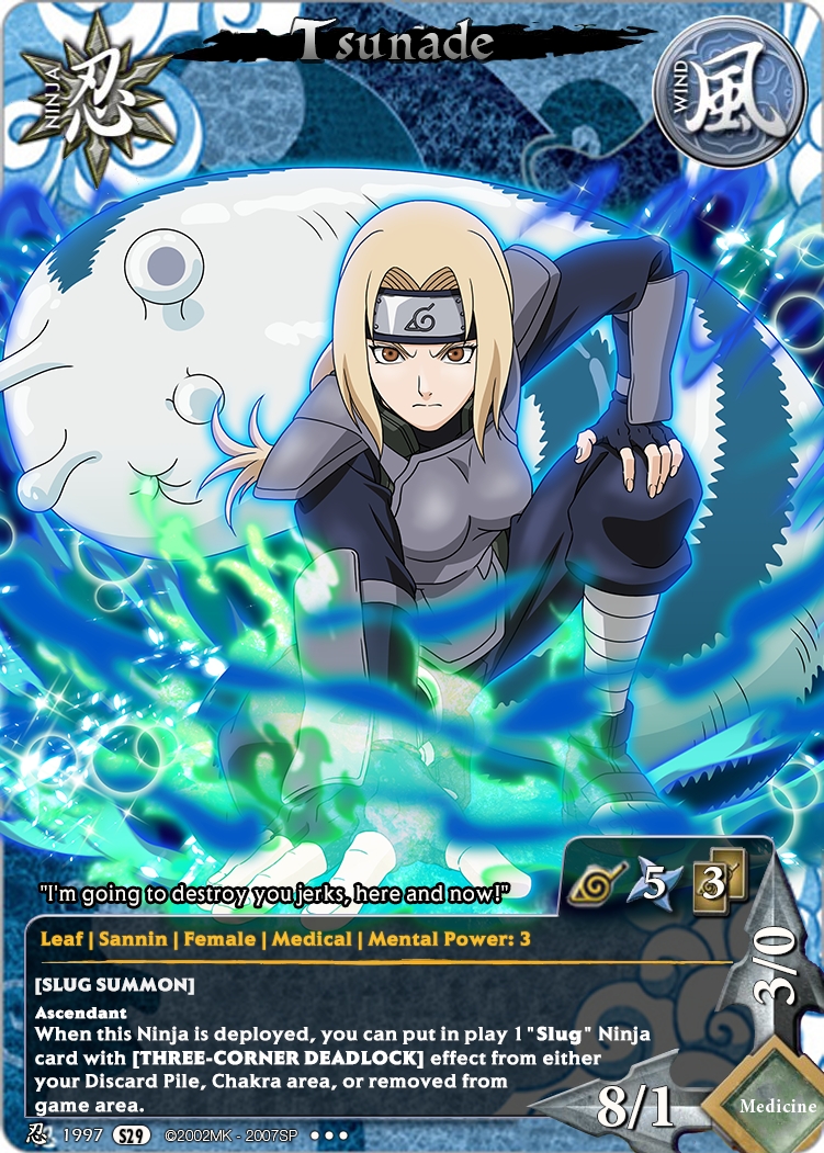 Tsunade — Naruto CCG card n5066