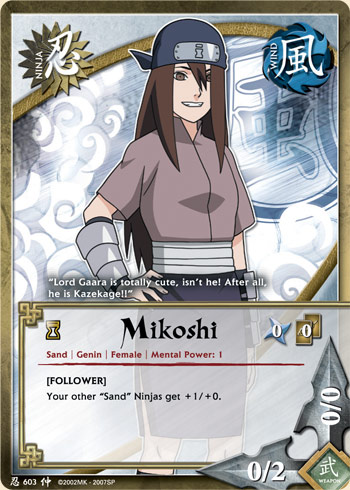 Mikoshi — Naruto CCG card n603