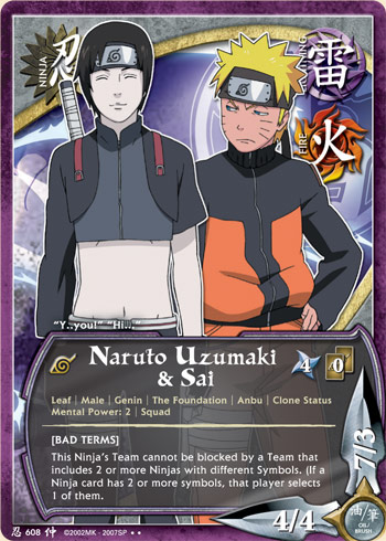 Naruto Uzumaki & Sai — n608