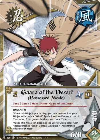 Gaara of the Desert (Possessed Mode) — n638