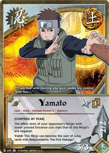 Yamato — Naruto CCG card n655