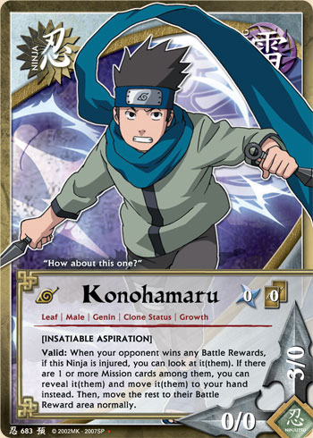 Konohamaru — Naruto CCG card n683