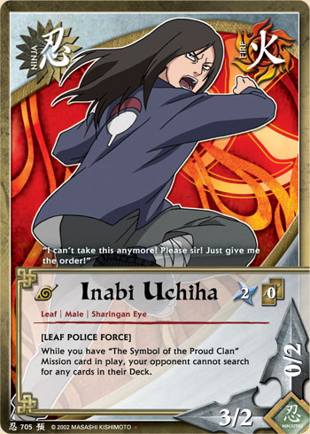 Inabi Uchiha — Naruto CCG card n705