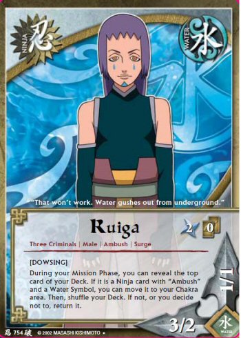 Ruiga — Naruto CCG card n754