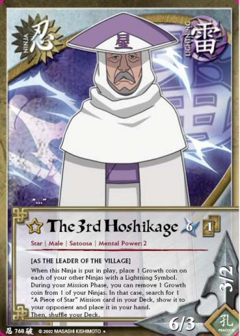 The Third Hoshikage — Naruto CCG card n768