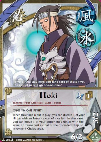 Hoki — Naruto CCG card n780