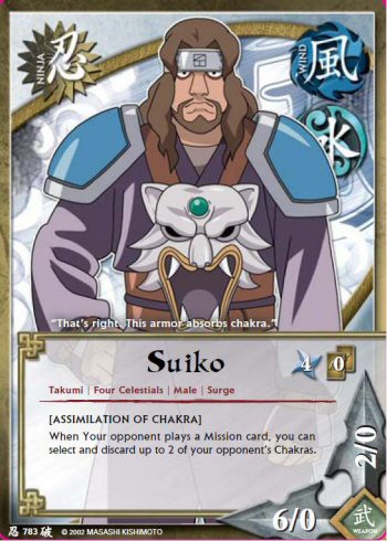 Suiko — Naruto CCG card n783