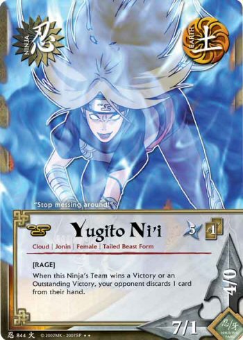 Yugito Ni'i — Naruto CCG card n844