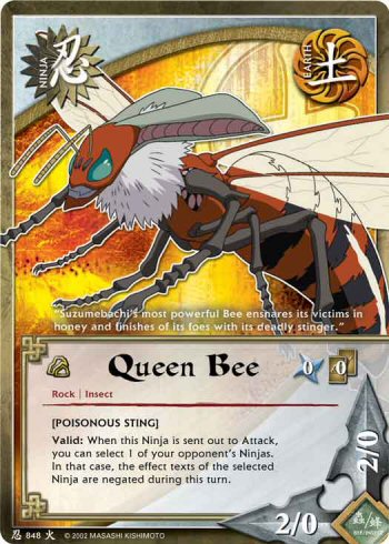 Queen Bee — Naruto CCG card n848