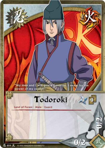 Todoroki — Naruto CCG card n859