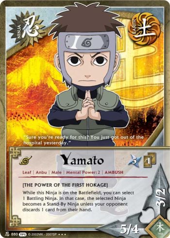 Yamato — Naruto CCG card n880
