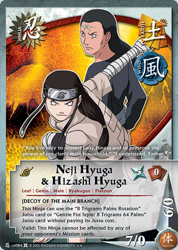 Neji Hyuga & Hizashi Hyuga Nus084 — nUS084