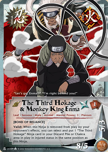 The Third Hokage & Monkey King Enma Nus109 — nUS109