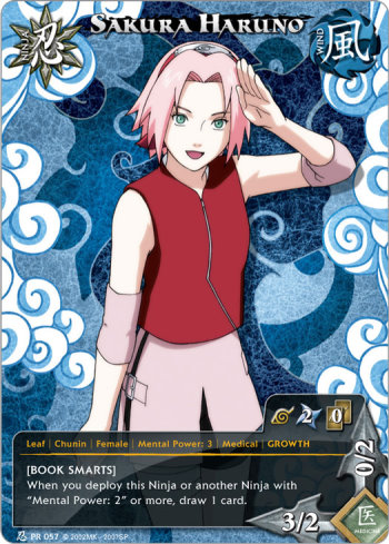 Sakura Haruno Pr057 — Naruto CCG card pr057
