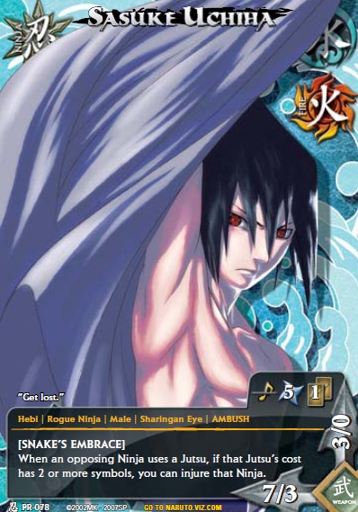 Sasuke Uchiha PR078 — PR078