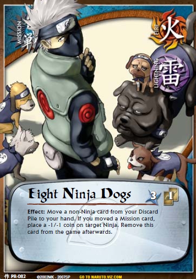 Eight Ninja Dogs PR082 — PR082