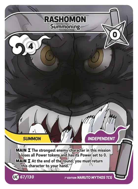 Rashomon — Summoning — Naruto Mythos card KS-067