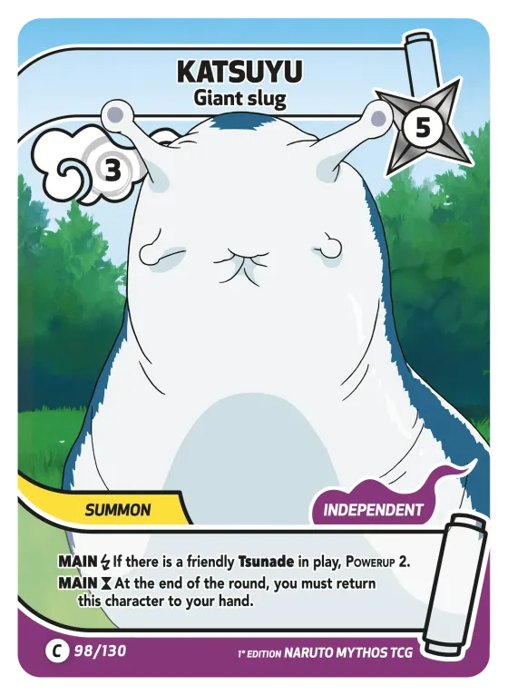 Katsuyu — Giant Slug — Naruto Mythos card KS-098