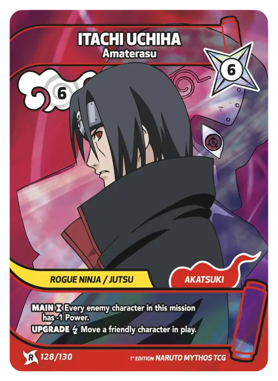 Itachi Uchiha — Amaterasu — Naruto Mythos card KS-128