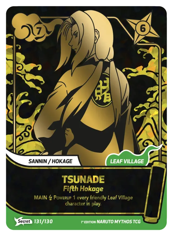 Tsunade — Fifth Hokage — Naruto Mythos card KS-131