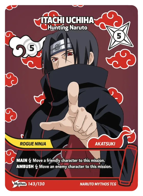 Itachi Uchiha — Hunting Naruto — Naruto Mythos card KS-143