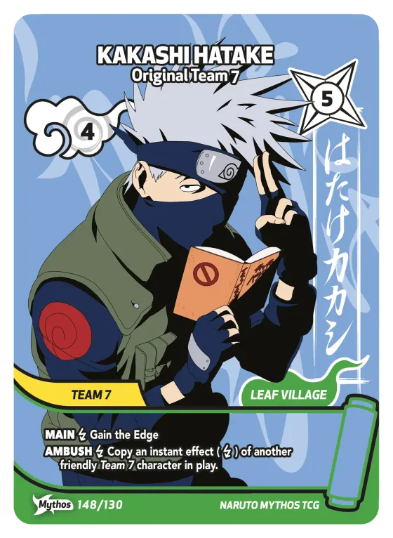 Kakashi Hatake — Original Team 7 — Naruto Mythos card KS-148