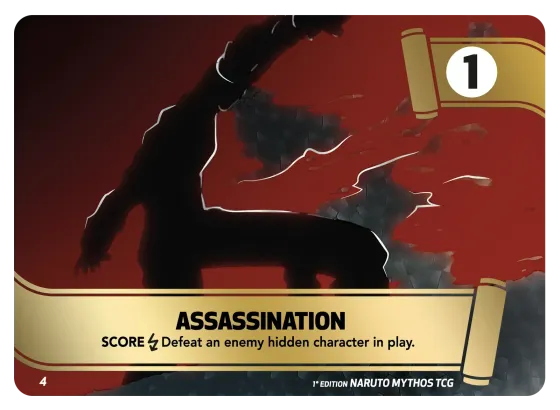 Assassination — Naruto Mythos card KS-M04