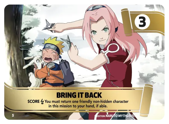 Bring It Back — Naruto Mythos card KS-M05