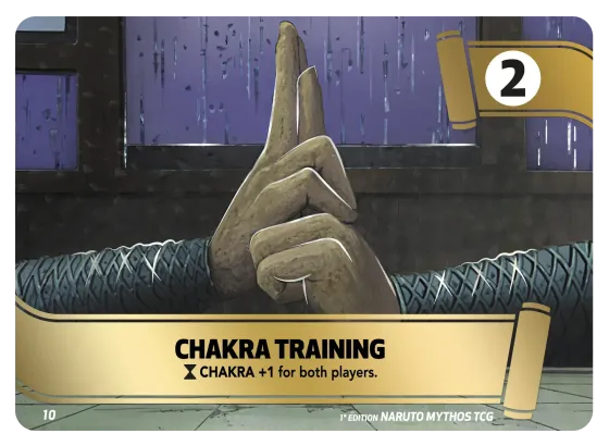 Chakra Training — Naruto Mythos card KS-M10