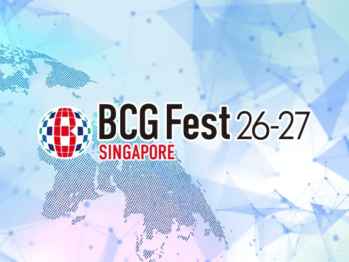 Bandai's announcement art for BANDAI CARD GAMES Fest 26-27 in Singapore